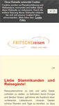 Mobile Screenshot of fritsche-reisen.de